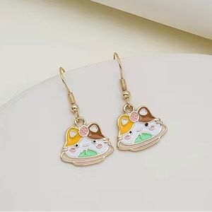 Cat earrings